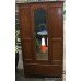 Late Victorian Mahogany Inlaid Double Wardrobe
