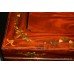 Maple & Co Painted Mahogany Ladies Fitted Vanity Dressing Table Rd No. 541493