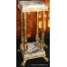 Ornate Empire Style Gilt & Marble Pedestal Stand