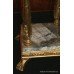 Ornate Empire Style Gilt & Marble Pedestal Stand