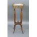 Marble Topped Mahogany Ormolu Mounted Lamp Table c.1900