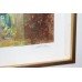 Mixed Media 'Globe' Artwork by S.Sokol Hohne Set in Carved Giltwood Frame