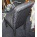 Modern Designer Fully Upholstered Black Occasional Chair