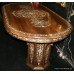 Inlaid Mother of Pearl Rosewood Twin Pedestal Centre Table