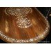 Inlaid Mother of Pearl Rosewood Twin Pedestal Centre Table