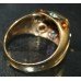 Multicoloured Stone 9ct. Gold Ring