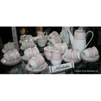 Complete Noritake "Stratford" 12 Place Coffee Service