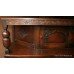 Solid Oak Cromwellian Style Court Cupboard