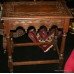 Oak Gothic Pugin Style Carved Occasional Table