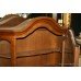 Medium Oak Glazed Wall Display Cabinet