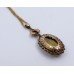 Opal Diamond & Ruby Pendant on 14ct Gold Chain