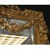 Ornate Antique Gilt Overmantle Mirror c.1840