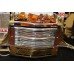 Ornate Brass Coal Effect Electric Fire