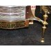 Ornate Brass Coal Effect Electric Fire