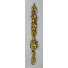 Ornate Gilt Plaster Wall Applique Decoration