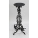 Ornate Heavy Cast Iron Metal Plant Stand