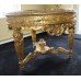 Ornate Marble Topped Carved Giltwood Centre Table