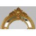 Ornate Tall Louis XV Style Arched Giltwood Mirror