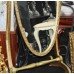 Ornate Vintage Freestanding Gilt Oval Cheval Mirror