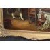 Fine G.B.Osterman Interior Scene Painting Oil on Board