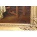 Fine G.B.Osterman Interior Scene Painting Oil on Board