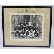 Oxford University St Peter's Hall 1938-39 Hockey XI Photograph