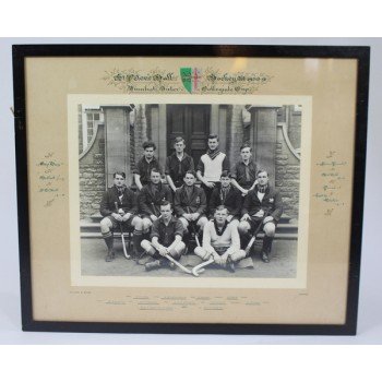 Oxford University St Peter's Hall 1938-39 Hockey XI Photograph