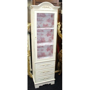 Painted Cream Marie Antoinette Cabinet