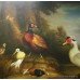 Large Dutch Golden Age Style Birds Painting 