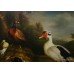 Large Dutch Golden Age Style Birds Painting 