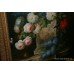 Large Dutch Old Master Style Flowers Oil on Canvas