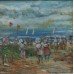 Walter John Beauvais (1942-98)  Beach Scene Oil Painting