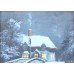 Pair of Alan King Winter Landscape Paintings Oil on Canvas