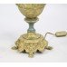 Pair of Antique Ormolu Ewer Form Table Lamps