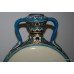 Pair of Bordeaux (Vieillard & Cie.) Cloisonné Faience Moonflasks