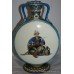 Pair of Bordeaux (Vieillard & Cie.) Cloisonné Faience Moonflasks