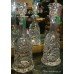 Pair of Fine Stourbridge Cut Glass Crystal Decanters