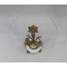 Pair of Cherub Ormolu & Marble Glass Topped Occasional Tables