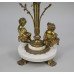 Pair of Cherub Ormolu & Marble Glass Topped Occasional Tables