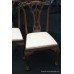 Pair of Carved Chippendale Style Ball & Claw Chairs