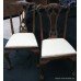 Pair of Carved Chippendale Style Ball & Claw Chairs