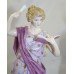 Pair of Continental Porcelain Figurines Muses Stamped