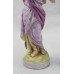 Pair of Continental Porcelain Figurines Muses Stamped