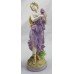 Pair of Continental Porcelain Figurines Muses Stamped