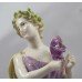 Pair of Continental Porcelain Figurines Muses Stamped