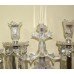 Pair of Fine Cut Glass Crystal Baccarat Style Lustre Candelabras
