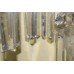 Pair of Fine Cut Glass Crystal Baccarat Style Lustre Candelabras