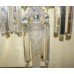 Pair of Fine Cut Glass Crystal Baccarat Style Lustre Candelabras