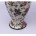 Pair of Floral Staffordshire Vases c.1900