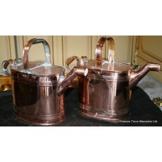 Pair of Georgian Copper Watering Cans